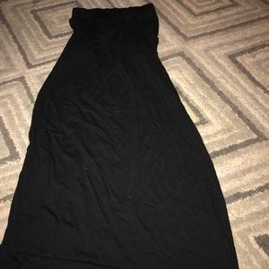 Boohoo maxi shirt with pockets